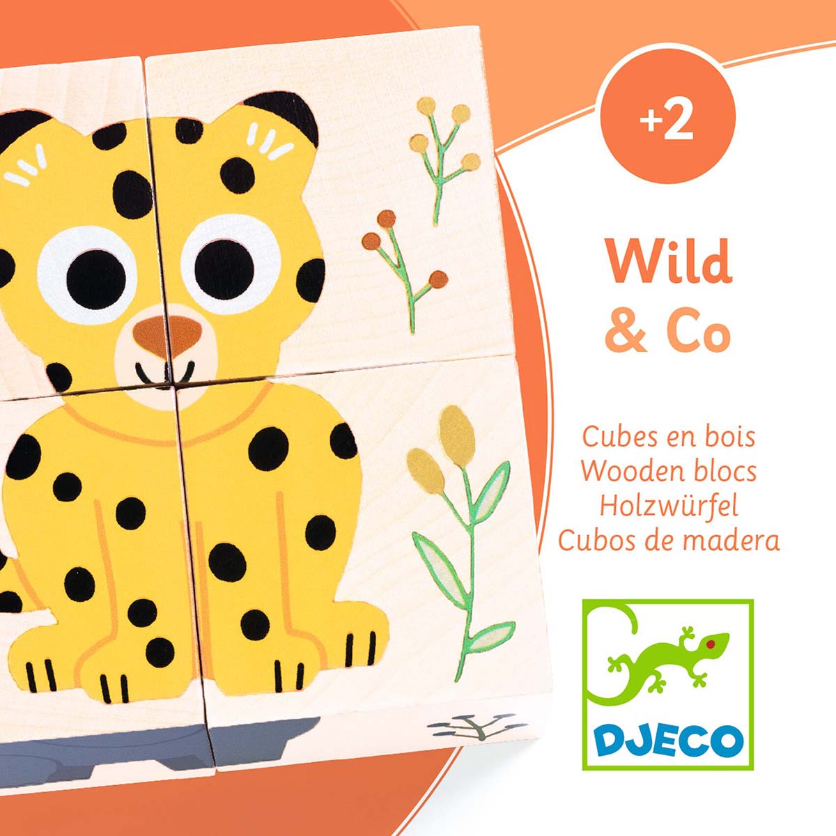 Puzzle za decu WILD & CO 
