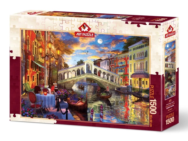 Puzzle RIALTO BRIDGE  VENICE - 1500 kom 