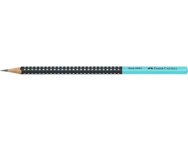 FABER CASTELL grafitna olovka HB CRNA-TIRKIZ 