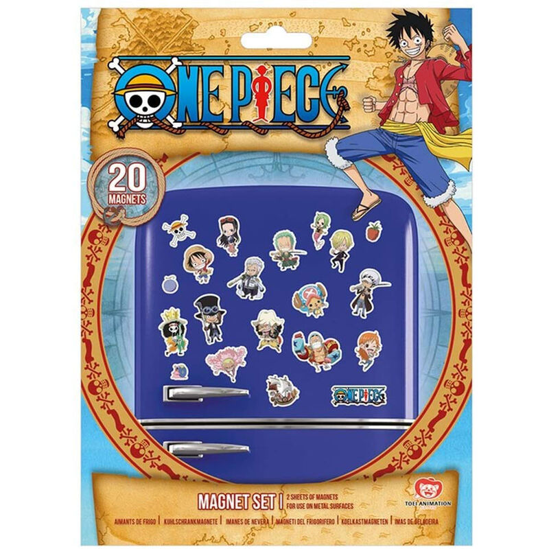 ONE PIECE set magneta 