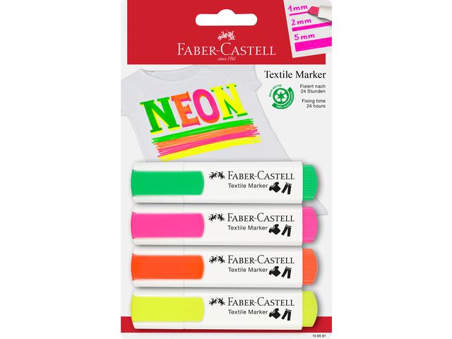 FC FLOMASTER MARKER ZA TEKSTIL NEON 1/4 159591 