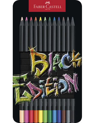 FABER CASTELL drvene bojice 1/12 BLACK EDITION 