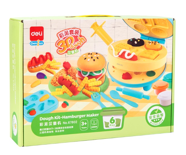 MASA ZA MODELIRANJE 3D set HAMBURGER 