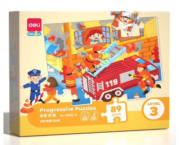 PUZZLE - SLAGALICA PROGRESIVNI nivo 3 - 89 delova 