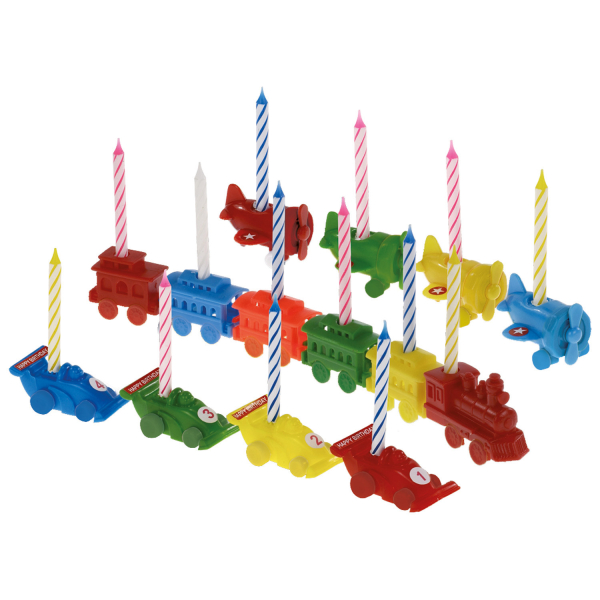 Rođendanske svećice VOZILA 24.5 x 8.5 cm 