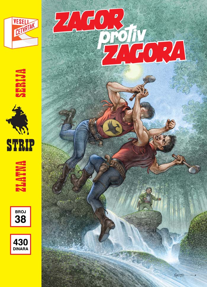 ZLATNA SERIJA 38 (KOR B) Zagor protiv Zagora 