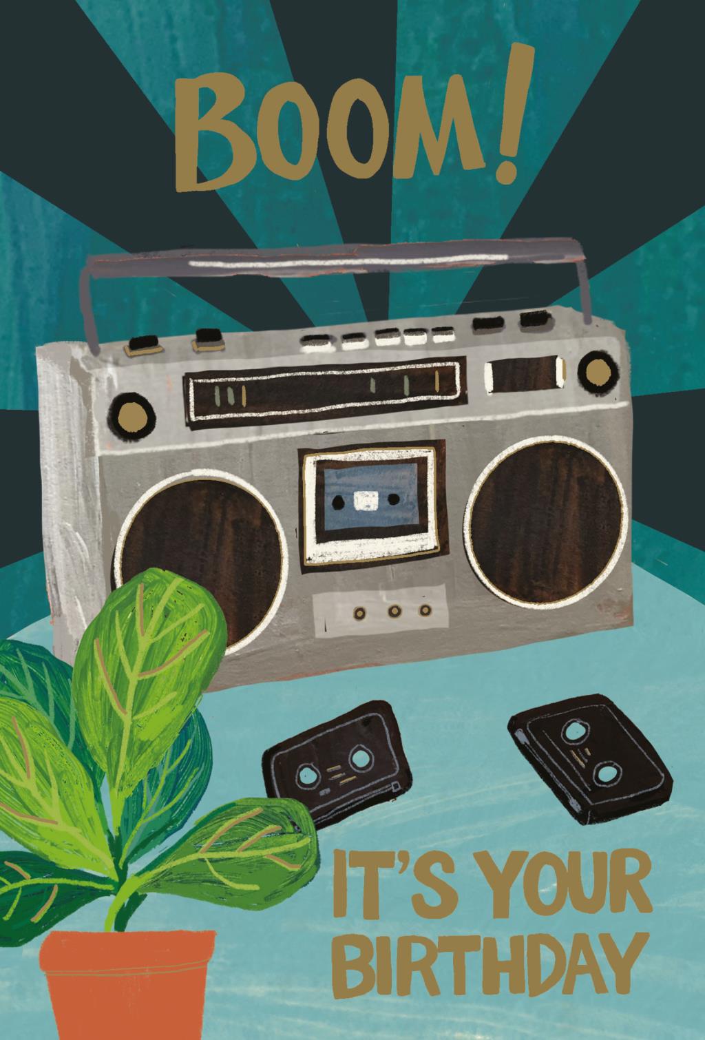 Rođendanska čestitka GHETTO BLASTER 