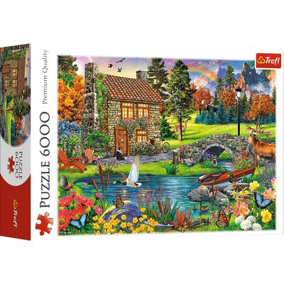 Puzzle PLANINSKA KOLIBA 6000 kom 