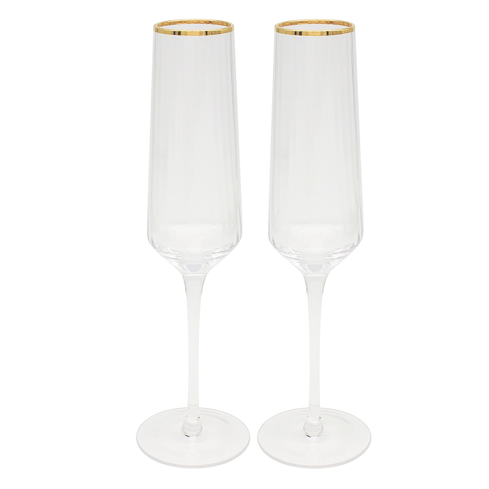 Set dve čaše GOLD DECO 