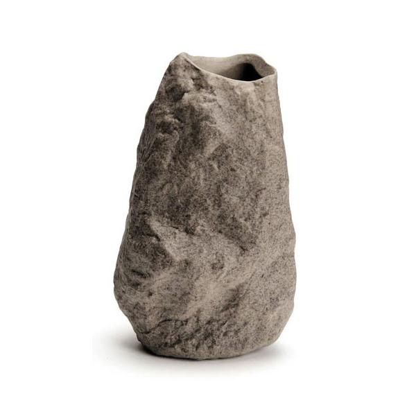 TALL ROCK VASE 