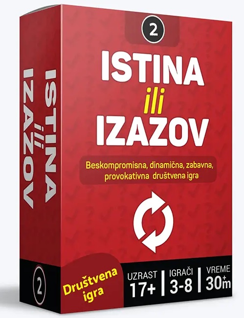 Društvena igra ISTINA I IZAZOV 2 