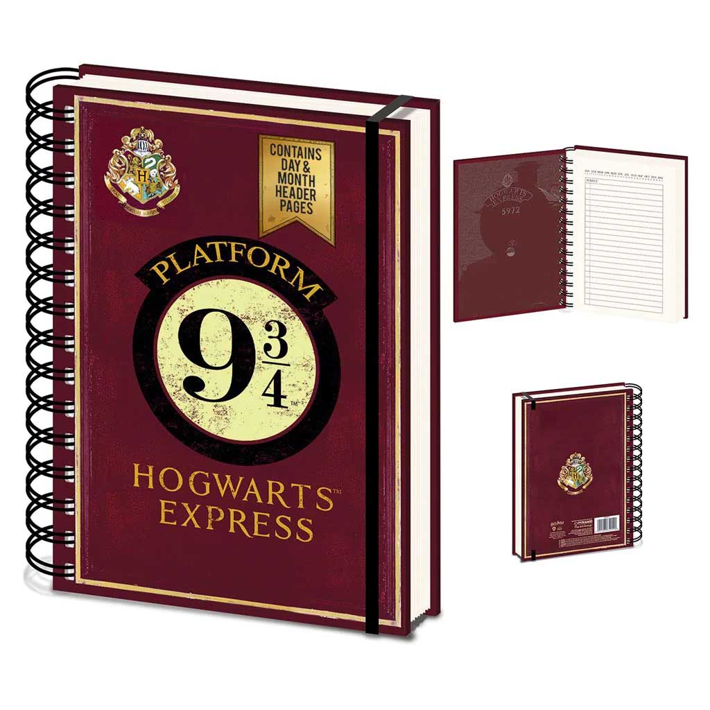 Notes A5 HARRY POTTER Platform 9 3/4 