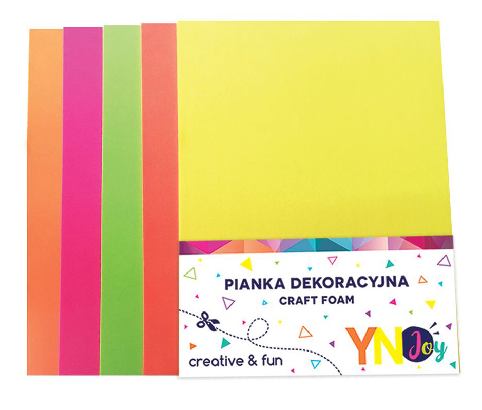 Listovi u boji A4 CRAFT FOAM FLUO Eva pena 