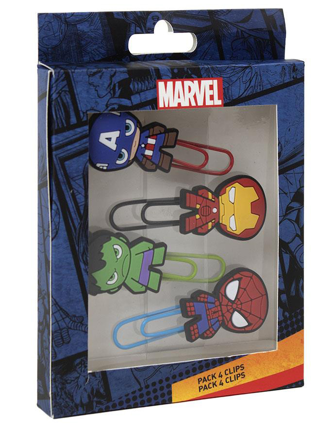 MARVEL set četiri spajalice 