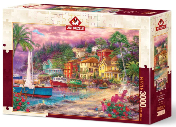 Puzzle NA OBALAMA LAVANDE -3000 kom 