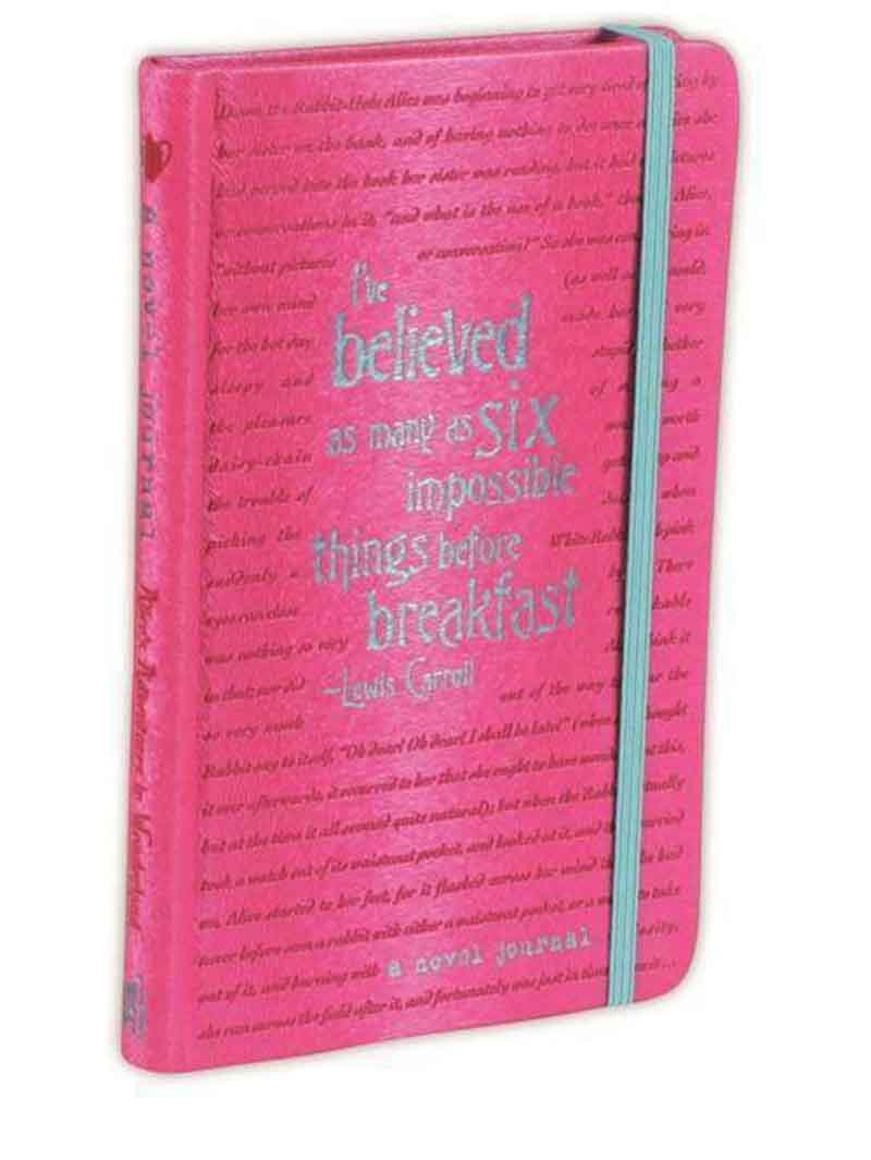 ALICE ADVENTURES IN WONDERLAND JOURNAL 