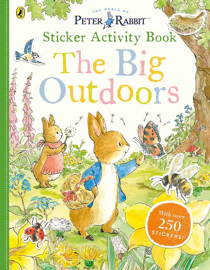 PETER RABBIT THE BIG OUTDOORS STICKER ACTIVITY 