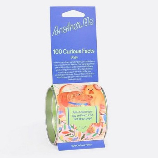 AM BOX 100 CURIOUS FACTS DOGS ENGLISH 