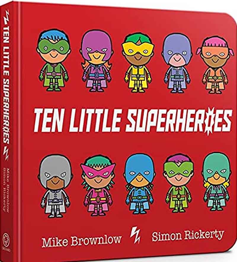 TEN LITTLE SUPERHEROES 