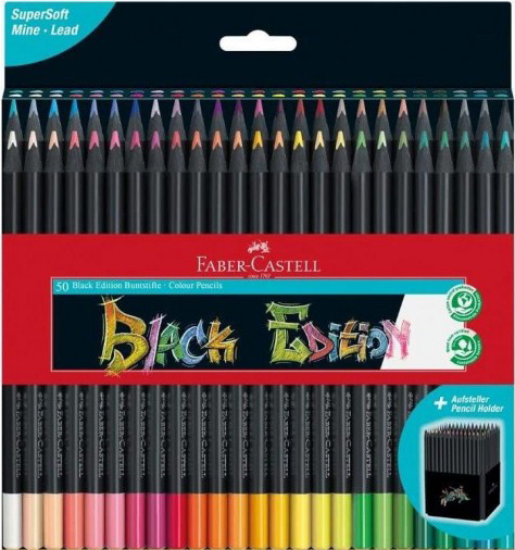 Drvene bojice FABER CASTELL BLACK EDITION 1/50 