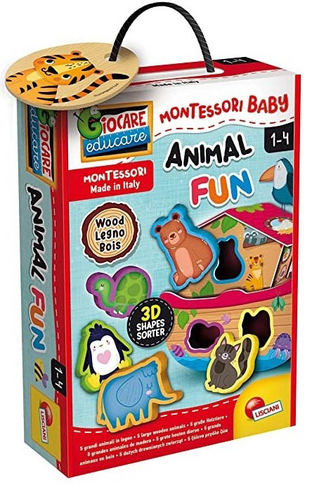 MONTESORI edukativna igračka ANIMAL FUN - LISCIANI 