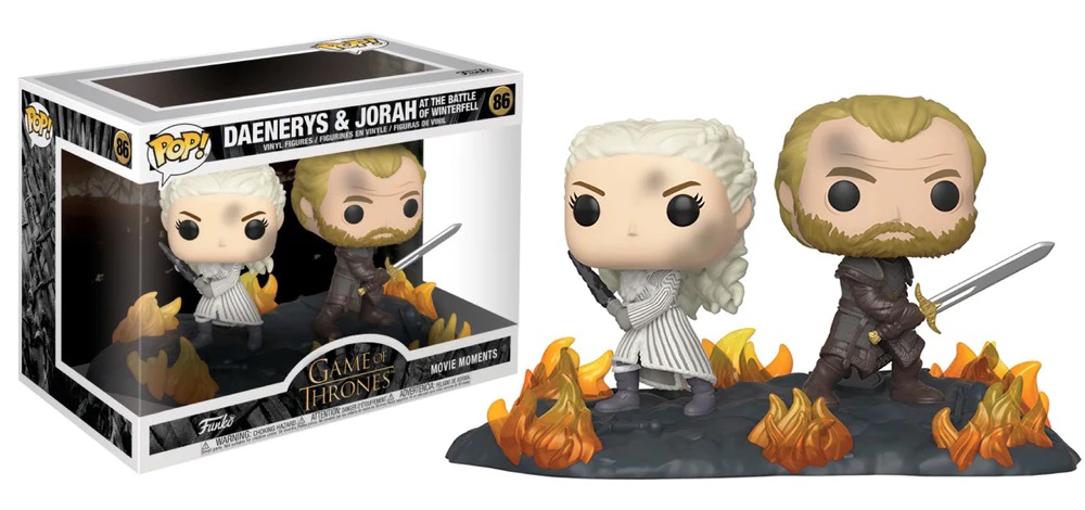 GAME OF THRONES Funko POP! Vinil figurica DAENERYS & JORAH 