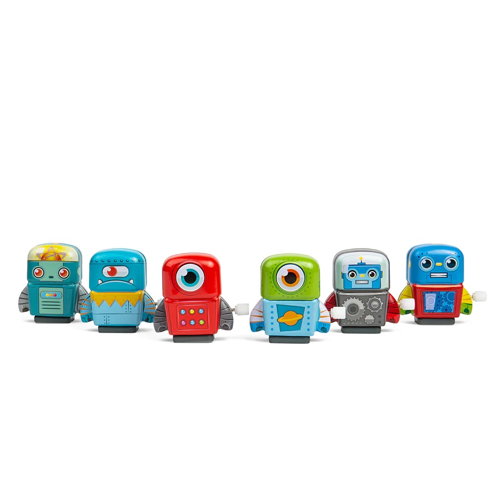 Igračka na navijanje MINI TIN ROBOTS (više vrsta) 