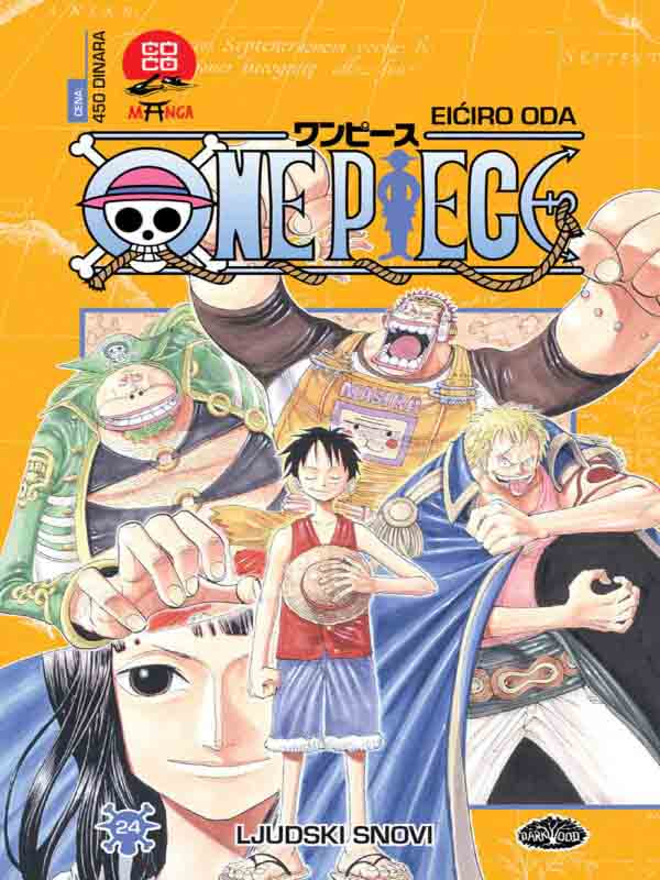 ONE PIECE 24 Ljudski snovi 