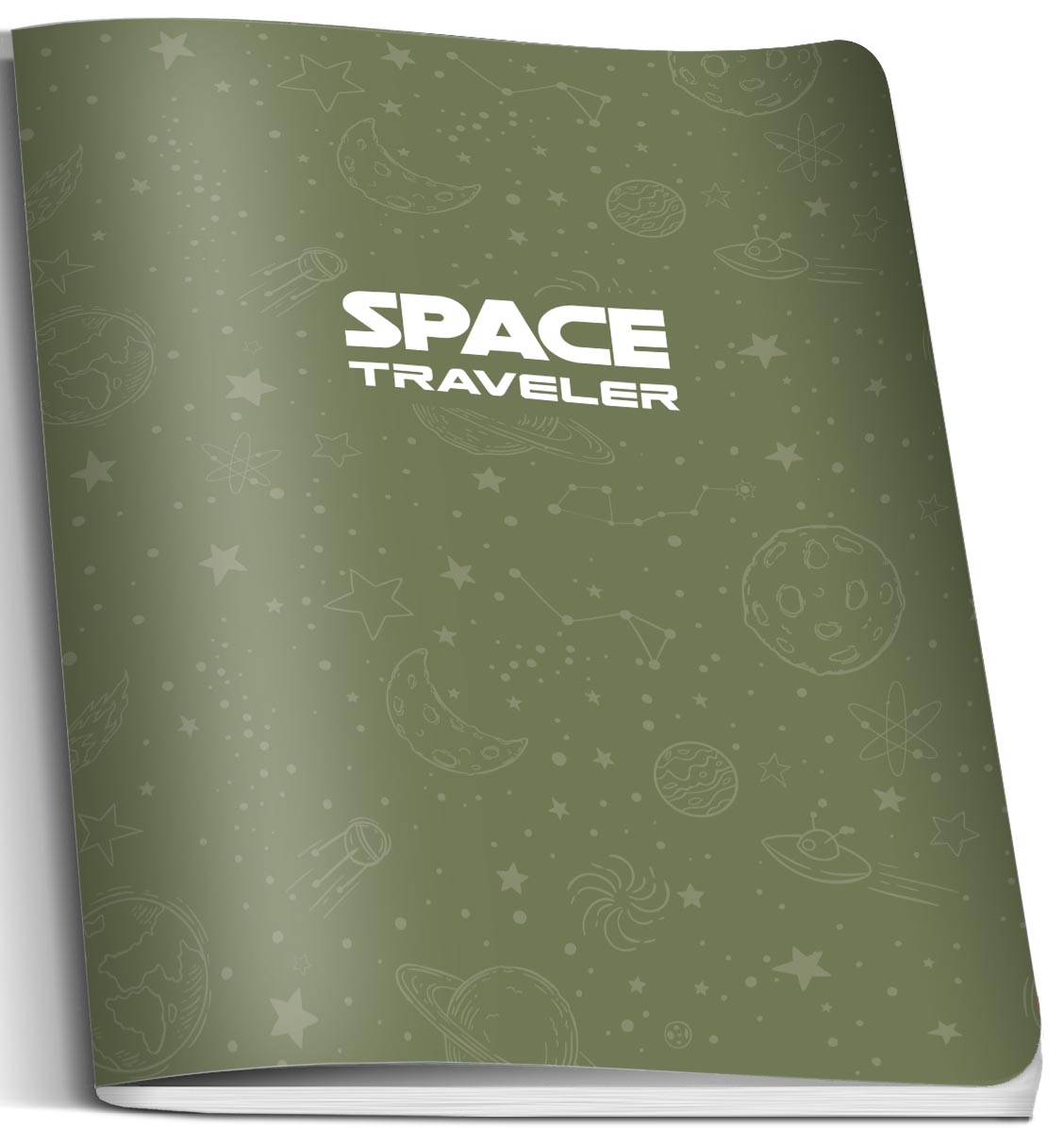 SVESKA A5 DIKTO SPACE TRAVELER 