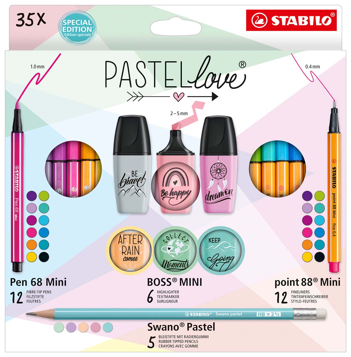 PASTELNI SET STABILO 