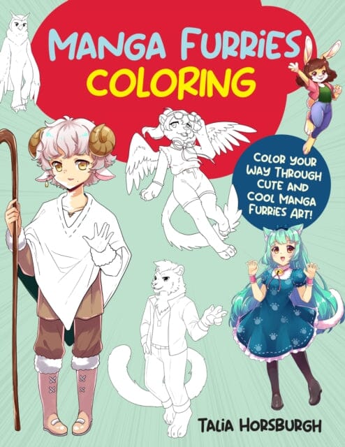 MANGA FURRIES COLORING 