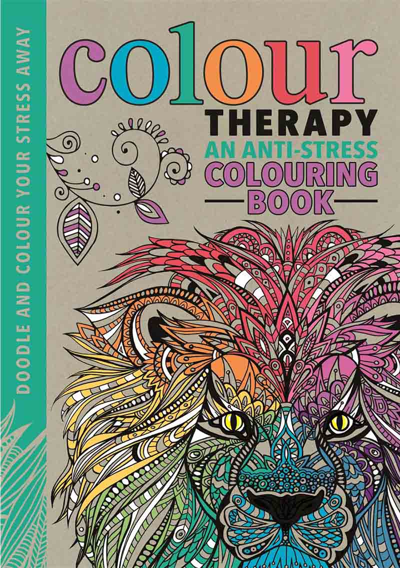 ART THERAPY ANTI STRESS COLOURING BOOK 
