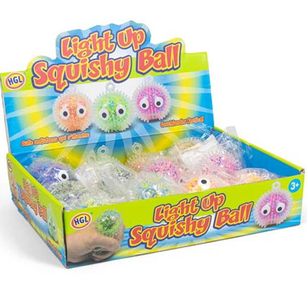 Svetleća antistres loptica SQUISHY BALL 