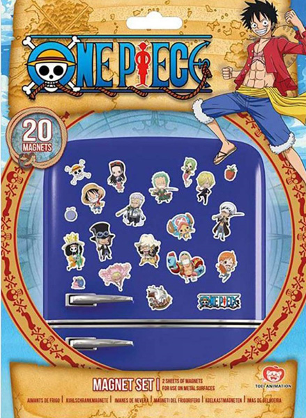 Set magnetat za frižider ONE PIECE (CHIBI) 