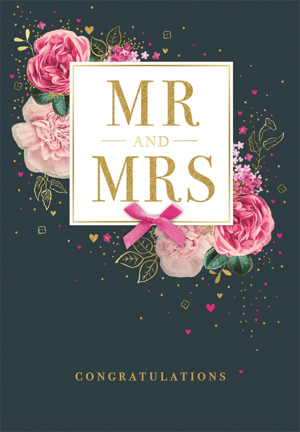 Čestitka za venčanje MR & MRS 