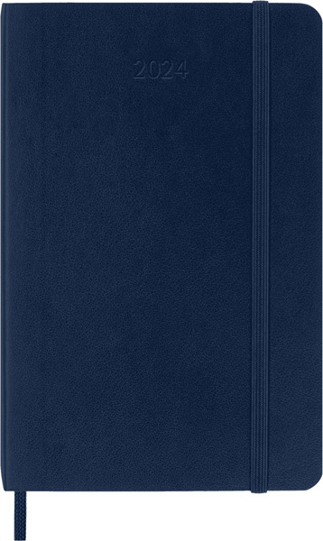 MOLESKINE rokovnik 2024 MP - PLAVI 9x14cm 