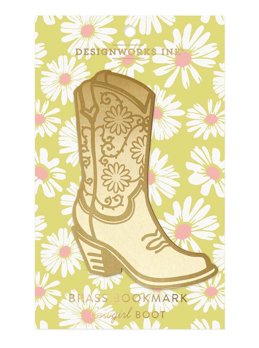 Bookmarker COWGIRL BOOT 15x10cm 