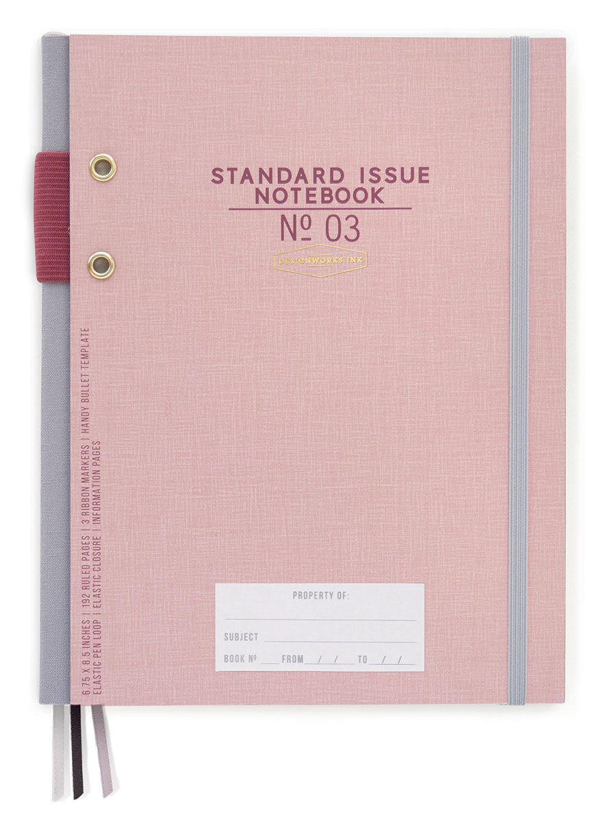 Notes i planer A5 DUSTY PINK 