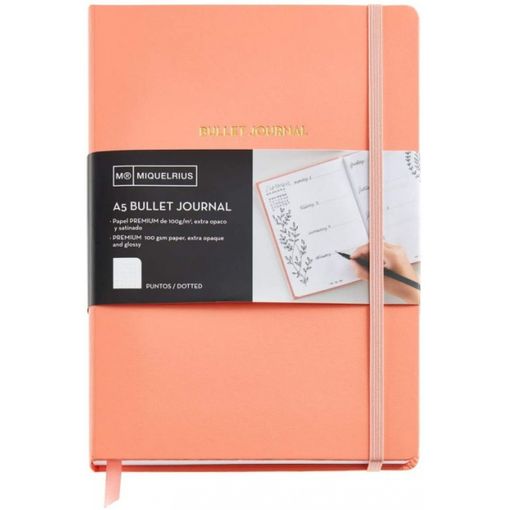 MIQUELRIUS Planer A5 Bullet Journal PEACH 