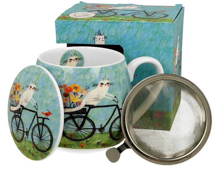 ŠOLJA ZA ČAJ SA INFUZEROM CATS BICYCLE