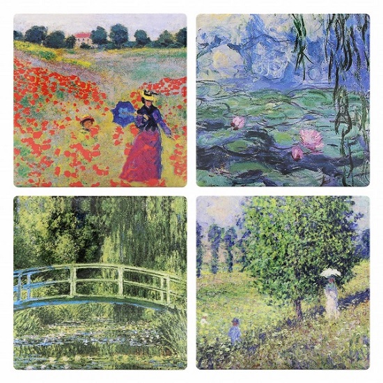 Set četiri podmetača MONET 