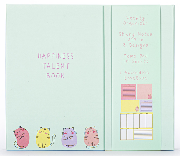 Nedeljni planer HAPPINESS TALENT BOOK 