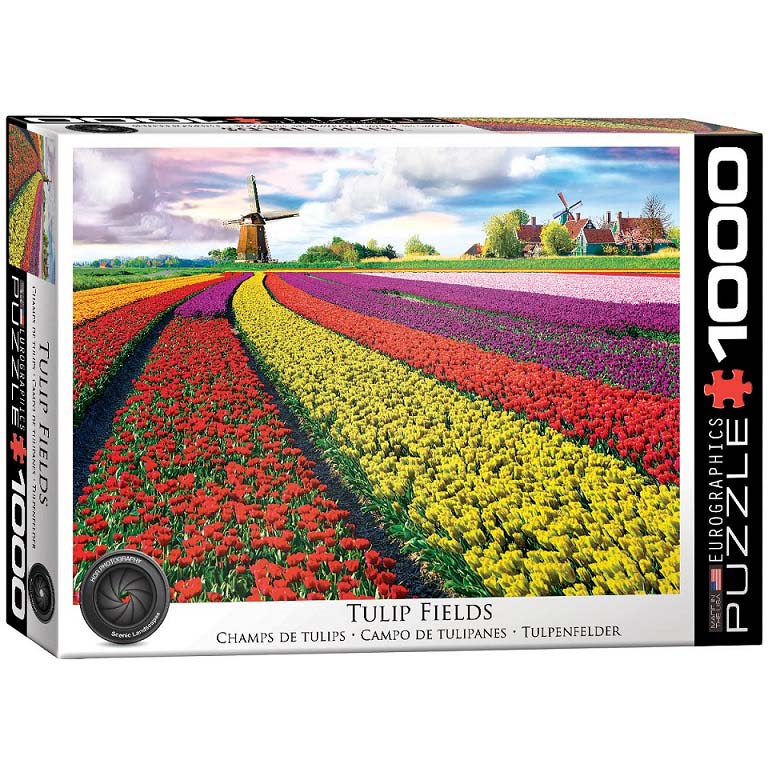 Puzzle 1000kom TULIP FIELDS NETHERLANDS 