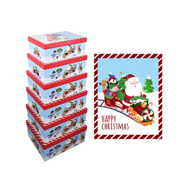 Ukrasna kutija NOVA GODINA 30x22x12 cm 