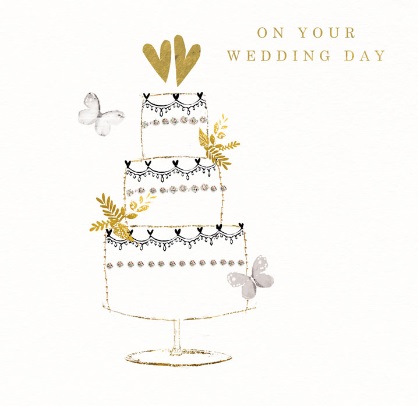 Čestitka za venčanje TORTA 