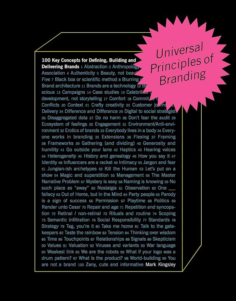 UNIVERSAL PRINCIPLES OF BRANDING 