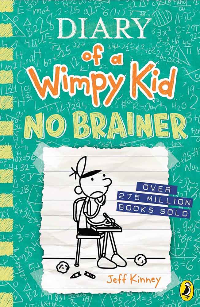 DIARY OF THE WIPMY KID NO BRAINER (Book 18) 