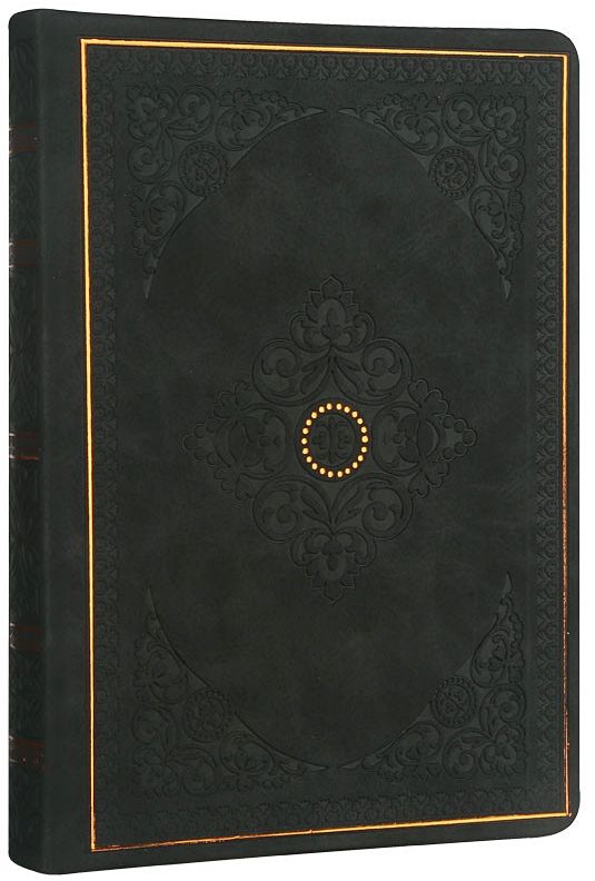 VICTORIA'S JOURNALS notes A5 na linije OLD BOOK - CRNI 