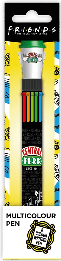 FRIENDS multi kolor hemijska olovka CENTRAL PERK 