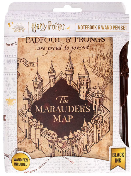 HARRY POTTER notes i olovka BANDITOVA MAPA 